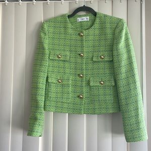 EUC Mango tweed short jacket